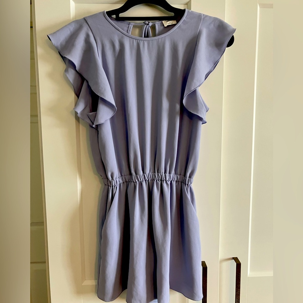 Aritzia Wilfred fleurette XS romper light blue